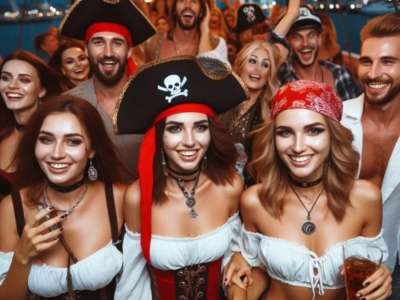 Пиратская вечеринка на теплоходе в Сочи